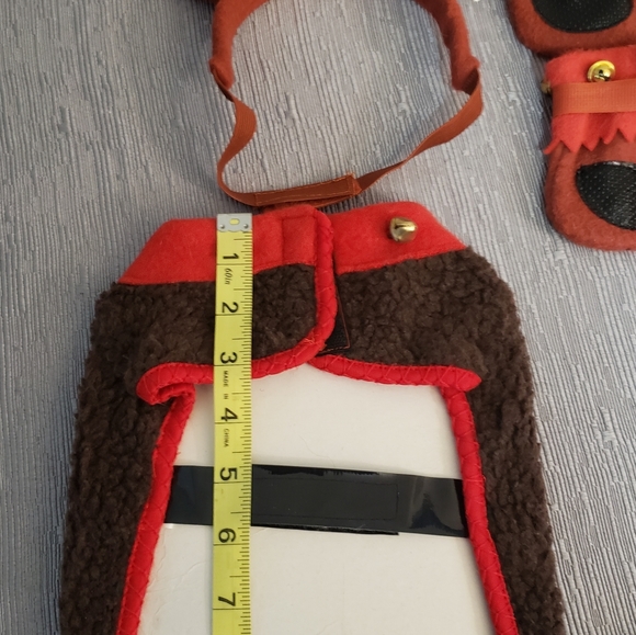 NWT Reindeer Costume For A Dog Size 10 in. - Picture 4 of 4